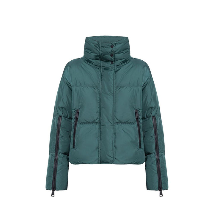 Herno Puffer Jackets - Bicolor Polyamide Coat