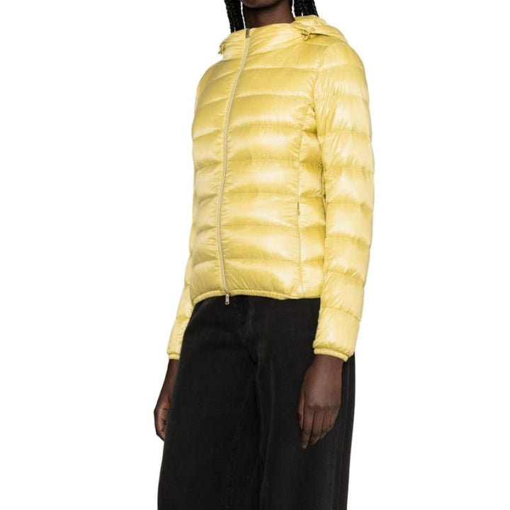 Herno Puffer Jackets - Bicolor Polyamide Full-Length Jacket