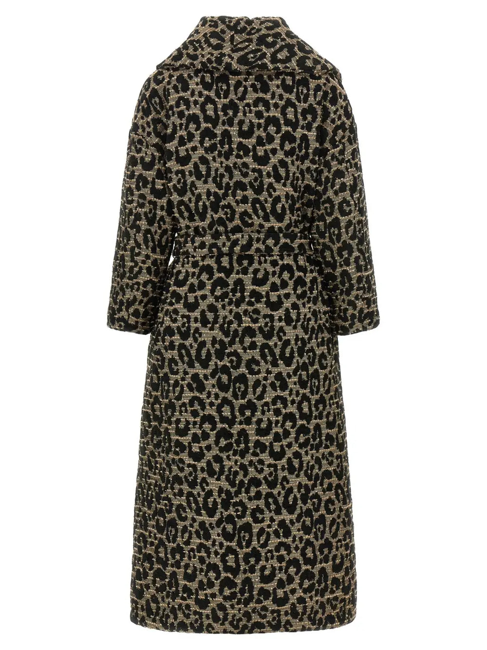 Herno Black Acetate Coat