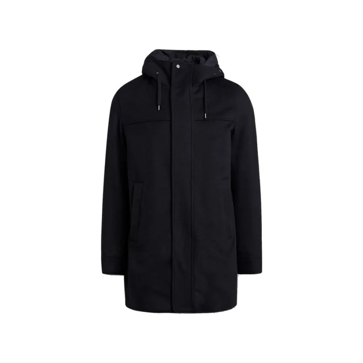 Herno Black Cashmere Coat