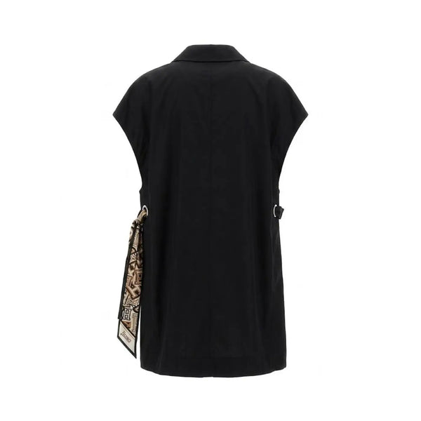 Herno Black Cotton Casual Dress women’s dress