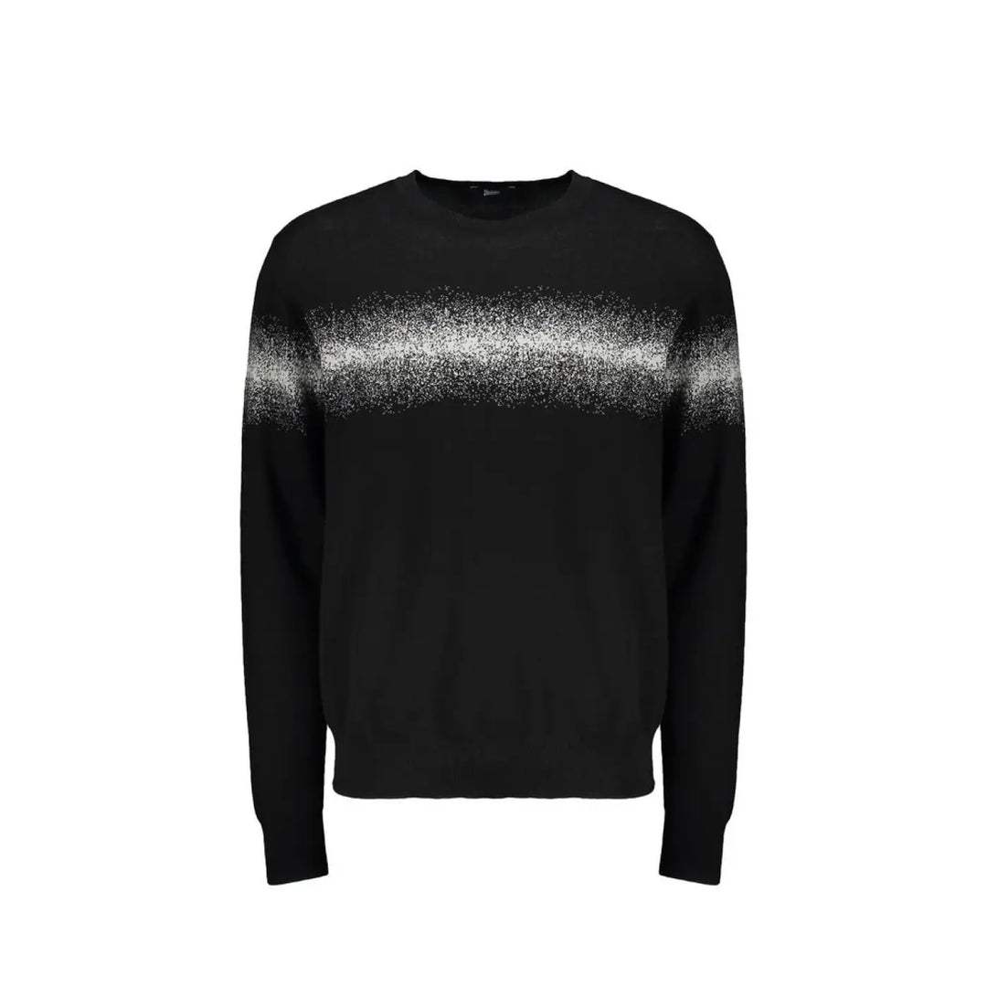 Herno Black Cotton Sweatshirt