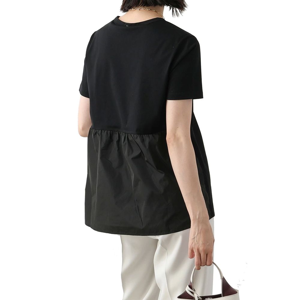 Herno - Black Cotton T-Shirt