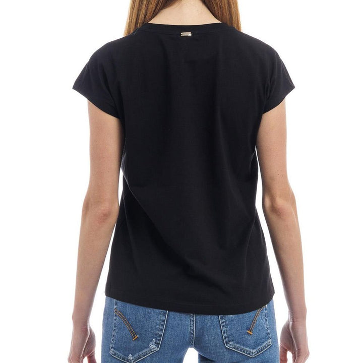 Herno - Black Cotton T-Shirt