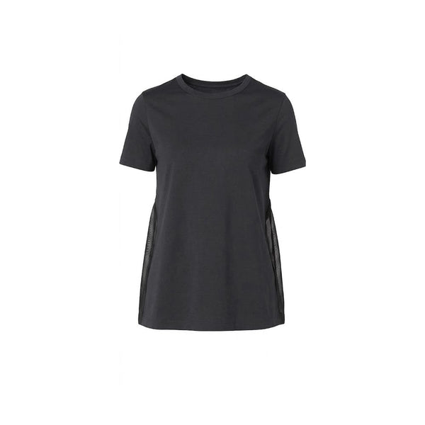 Herno - Black Cotton T-Shirt