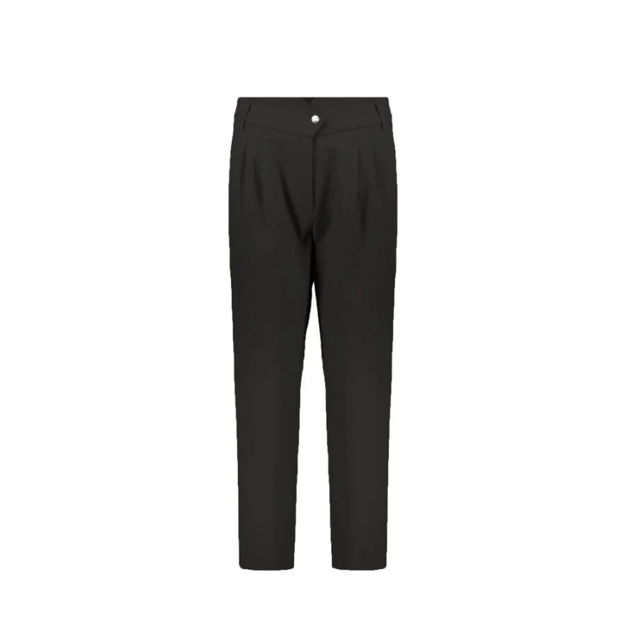Herno Black Elastane Casual Pants