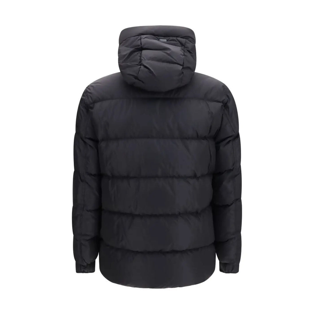 Herno Black Goose Down Shell Jacket