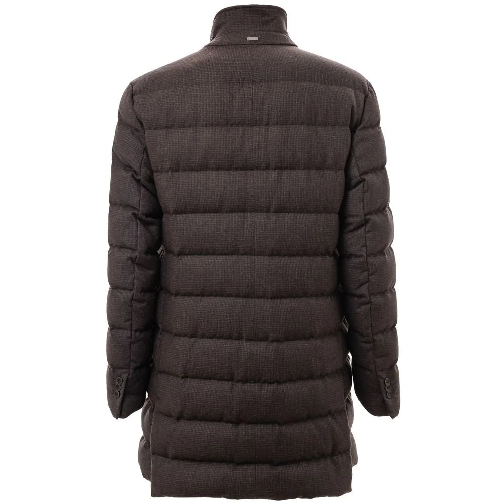 Herno Black Padded Coat Conquer Winter in Style