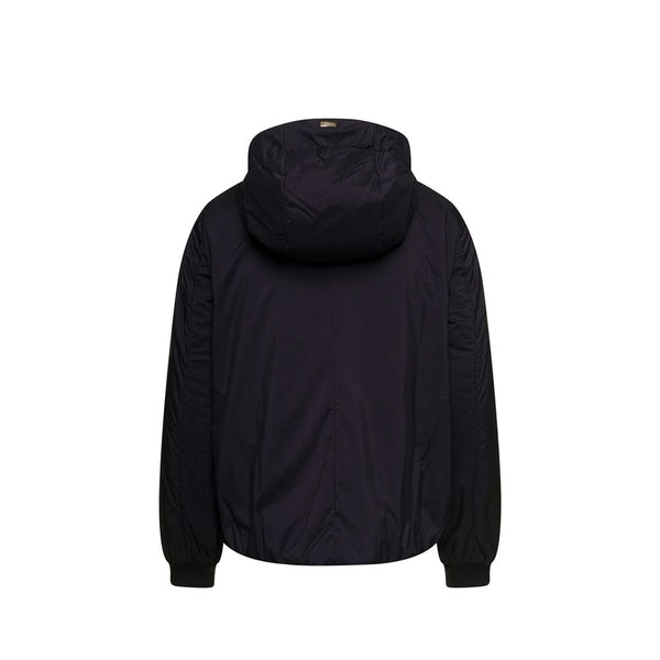 Herno Bomber Jackets - Black Polyamide