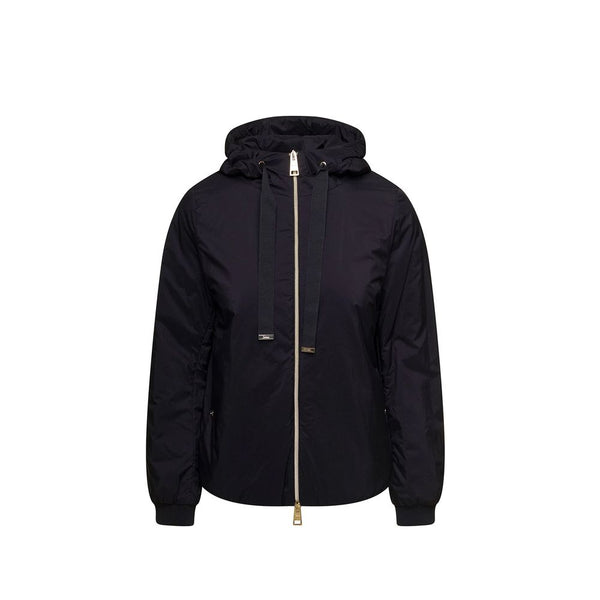 Herno Bomber Jackets - Black Polyamide