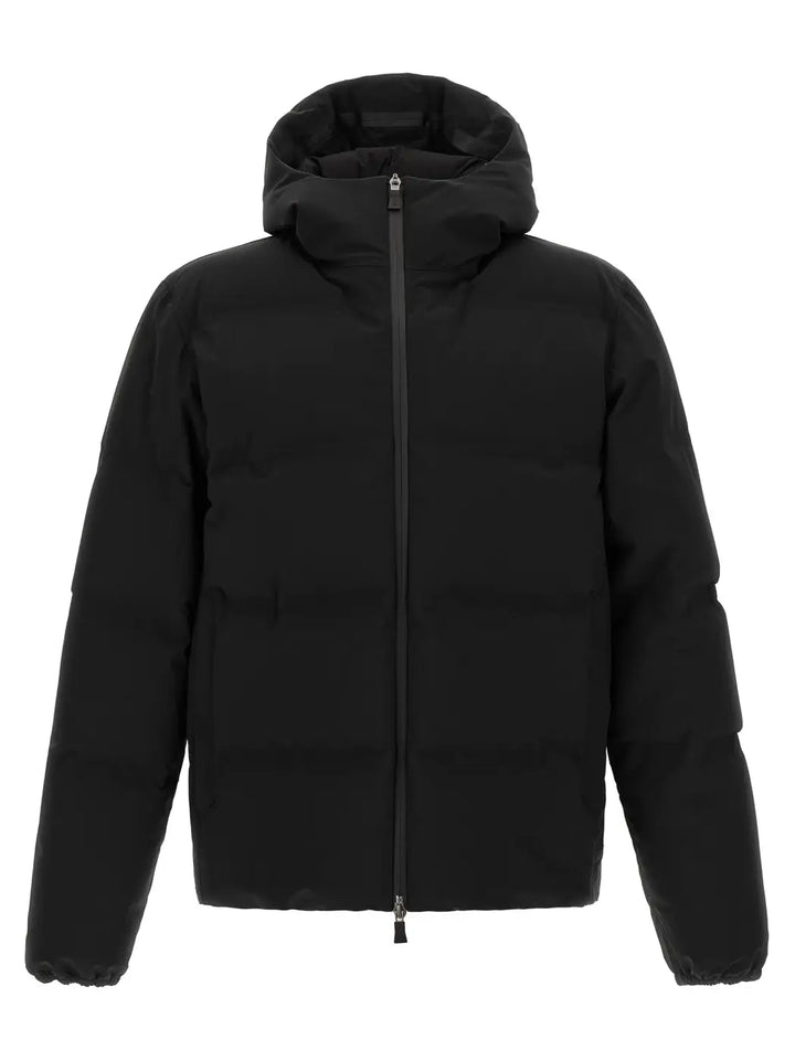 Herno Black Polyamide Full-length Jacket
