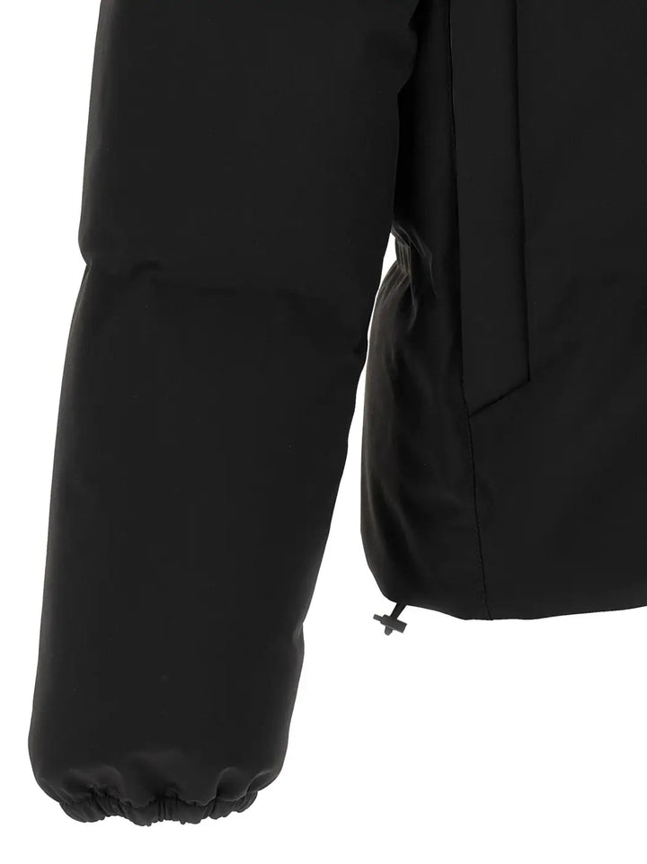 Herno Black Polyamide Full-length Jacket