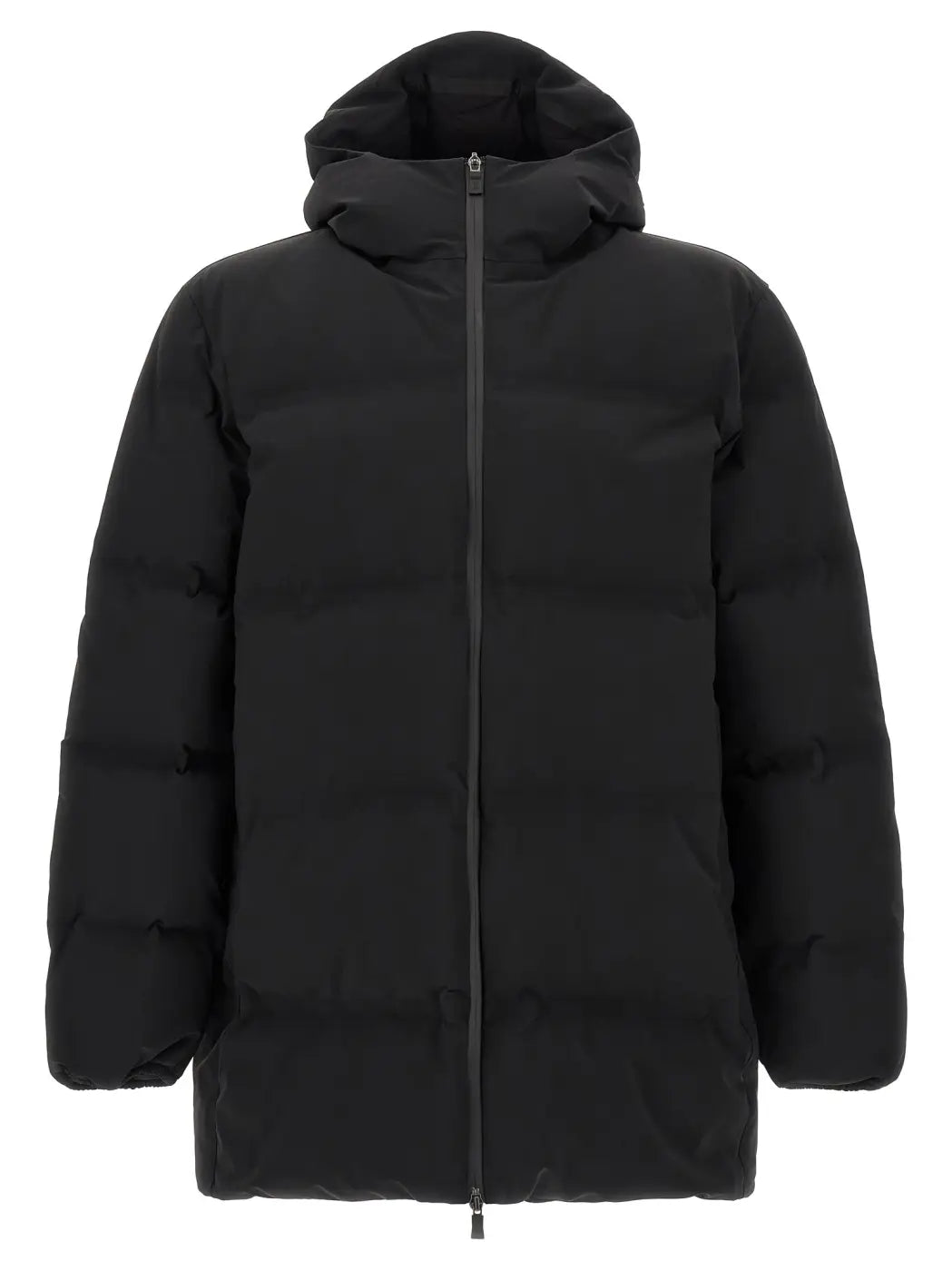 Herno Black Polyamide Full-length Jacket