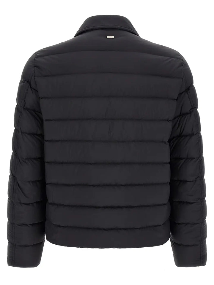 Herno Black Polyamide Full-length Jacket