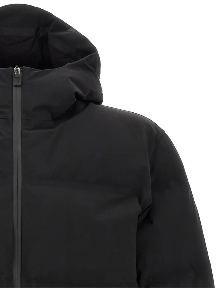 Herno Black Polyamide Full-length Jacket