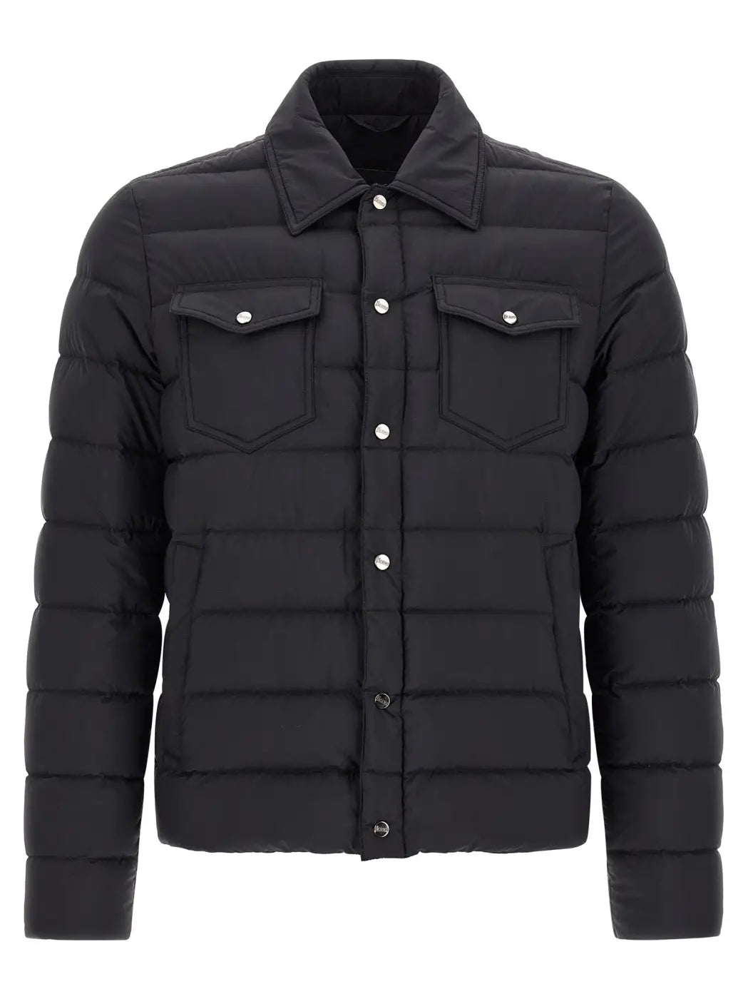 Herno Black Polyamide Full-length Jacket