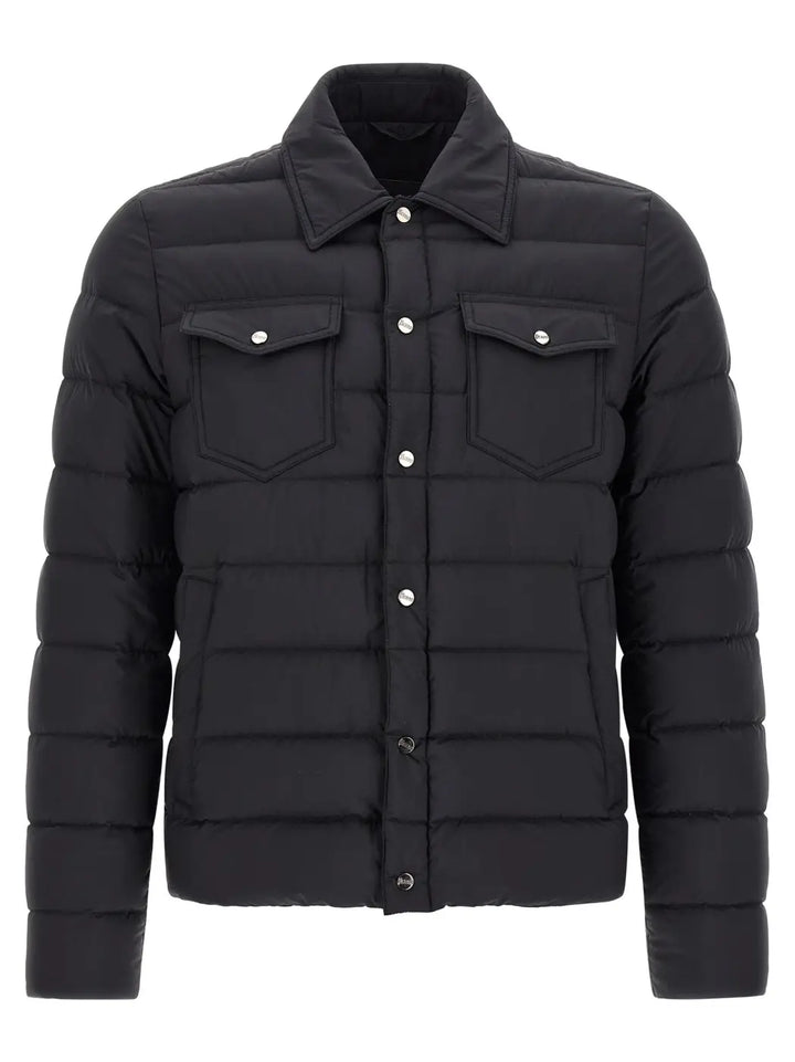 Herno Black Polyamide Full-length Jacket