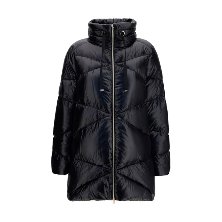 Herno Black Polyamide Full-length Jacket