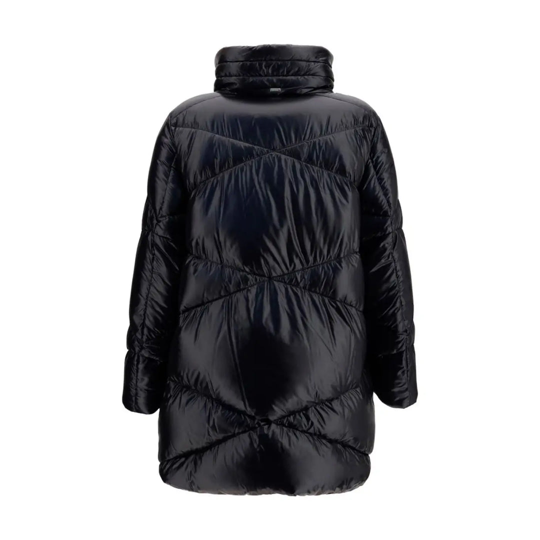 Herno Black Polyamide Full-length Jacket