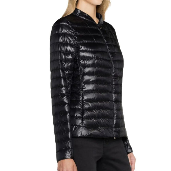 Herno Puffer Jackets - Black Polyamide Full-Length Jacket