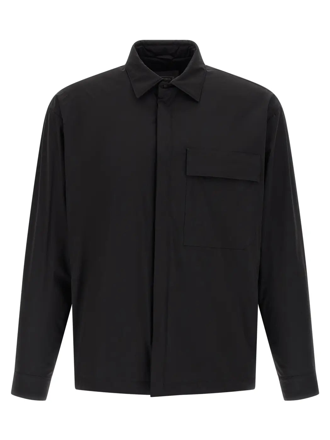 Herno Black Polyamide Shell Jacket