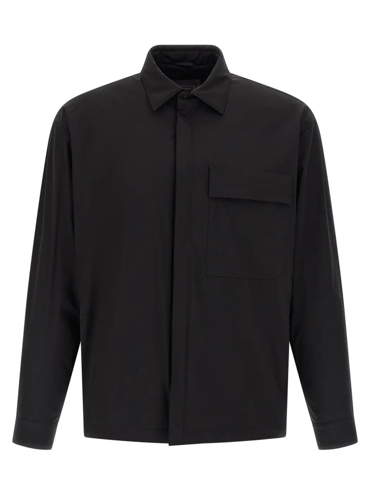 Herno Black Polyamide Shell Jacket