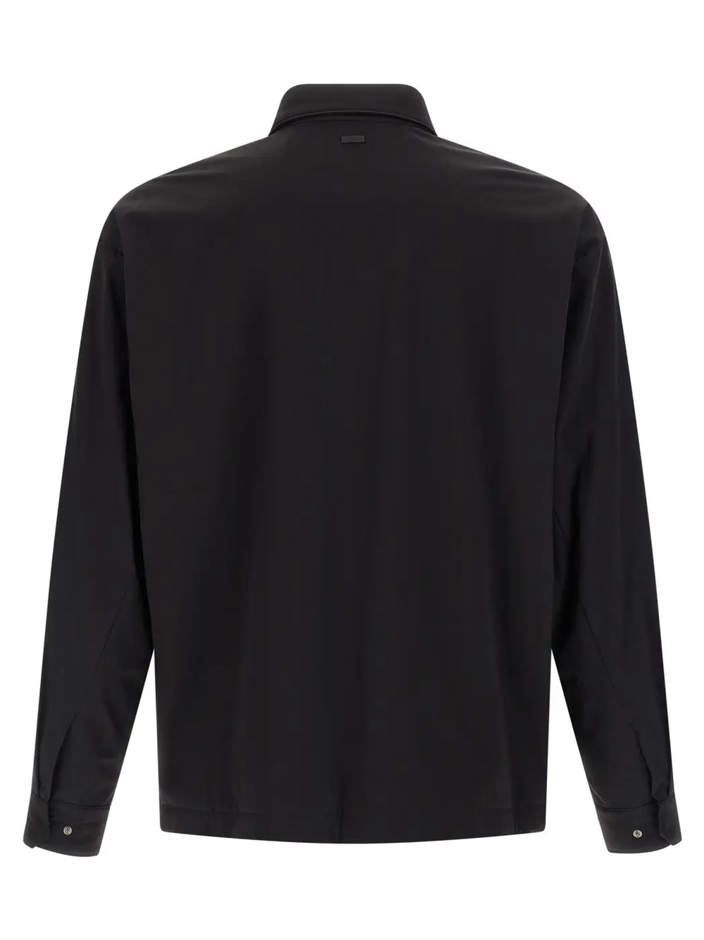 Herno Black Polyamide Shell Jacket