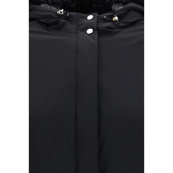 Herno Coats &amp; Jackets - Black Polyamide Shell Jacket