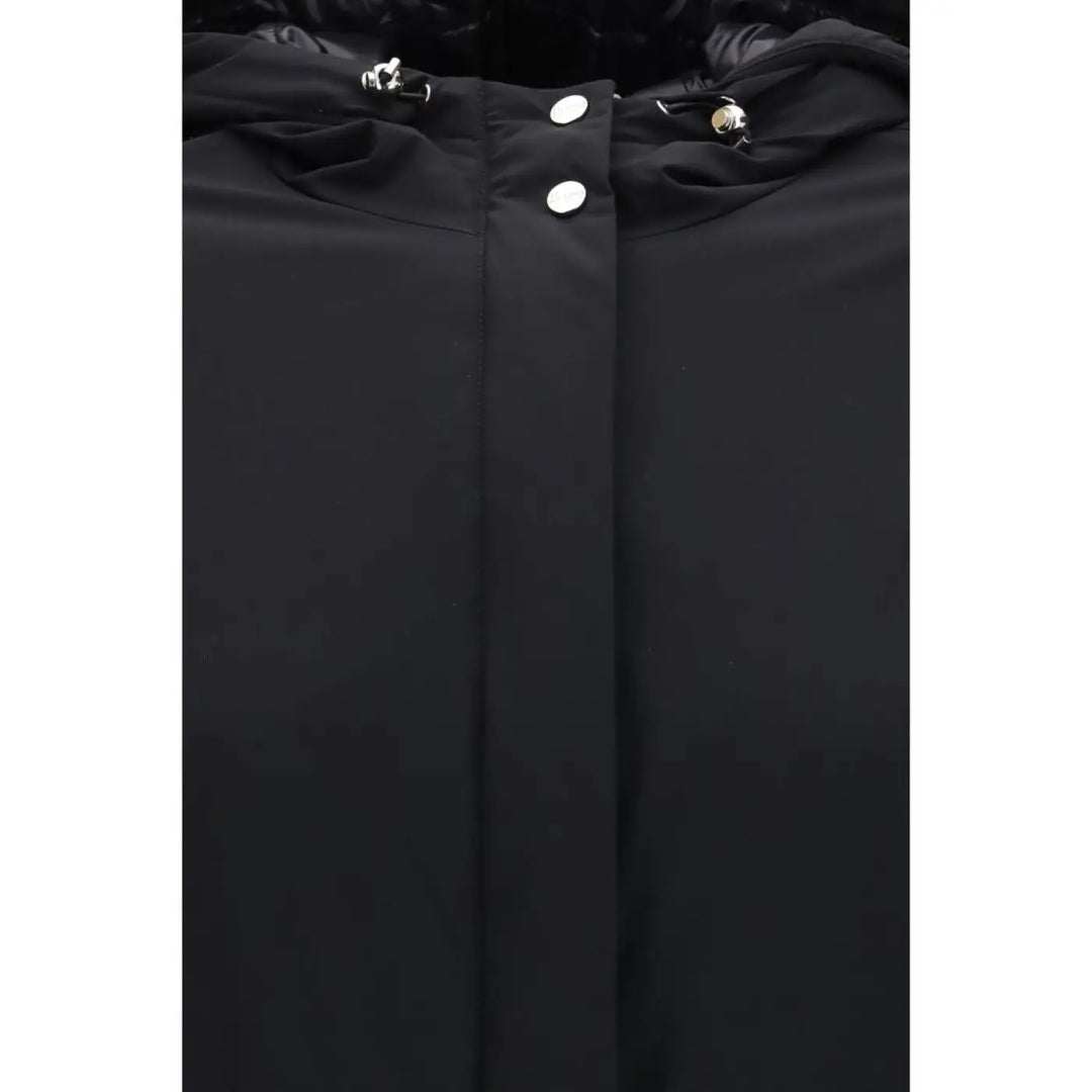 Herno Black Polyamide Shell Jacket