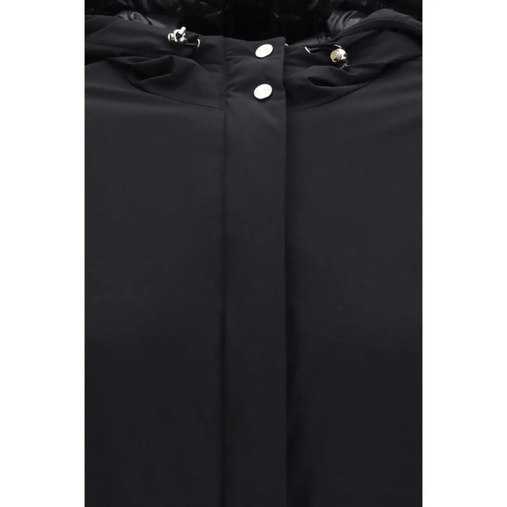 Herno Black Polyamide Shell Jacket