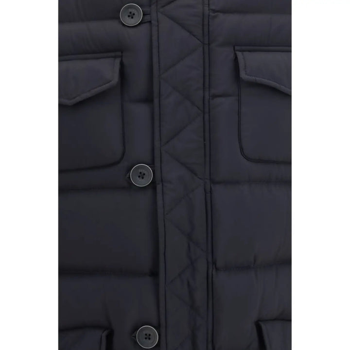 Herno Black Polyester Full-length Jacket