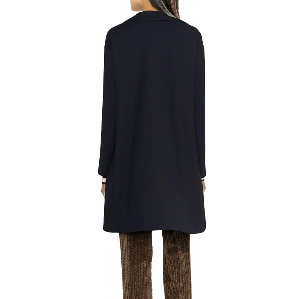 Herno Coats &amp; Jackets - Blue Cotton Coat