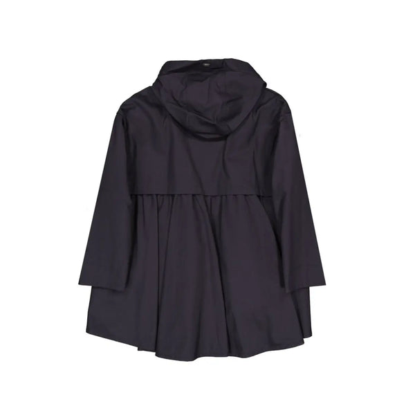Herno Blue Cotton Shell Jacket