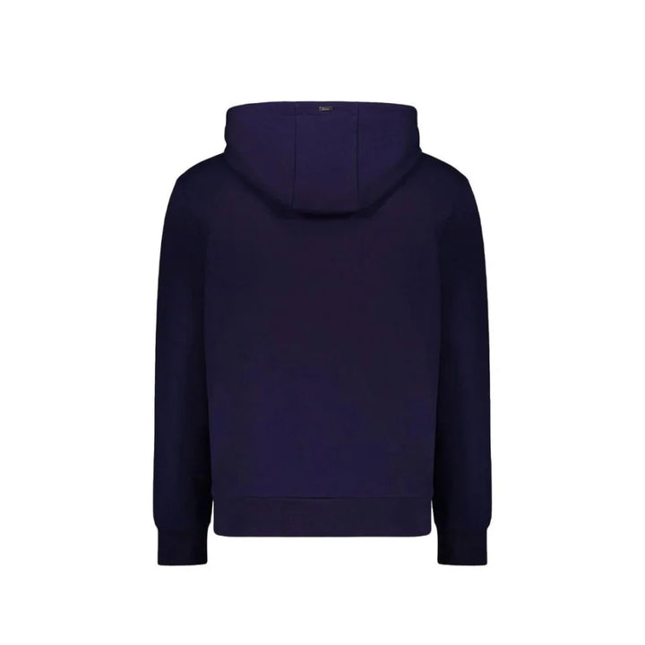 Herno Blue Cotton Sweatshirt