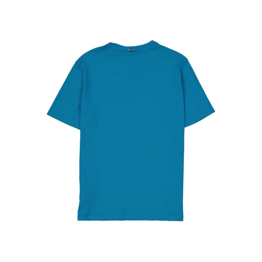 Herno Blue Cotton T-Shirt