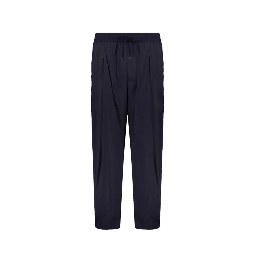 Herno Blue Elastane Casual Pants