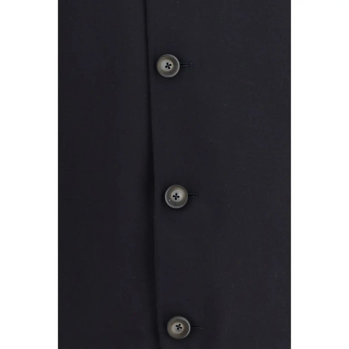 Herno Blue Elastane Coat