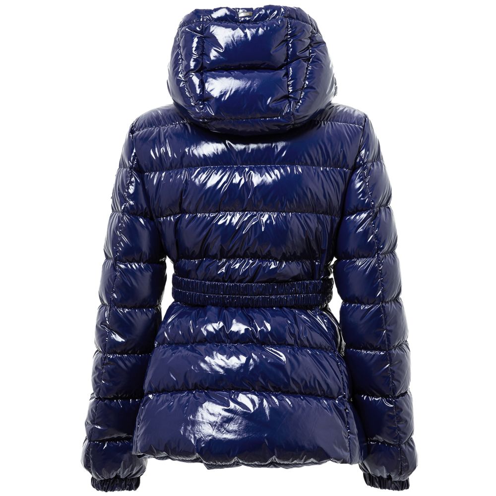 Herno Puffer Jackets - Blue Polyamide Coat