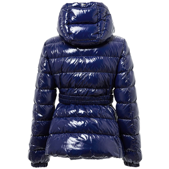 Herno Puffer Jackets - Blue Polyamide Coat