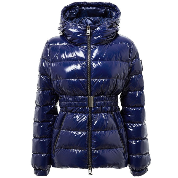 Herno Puffer Jackets - Blue Polyamide Coat