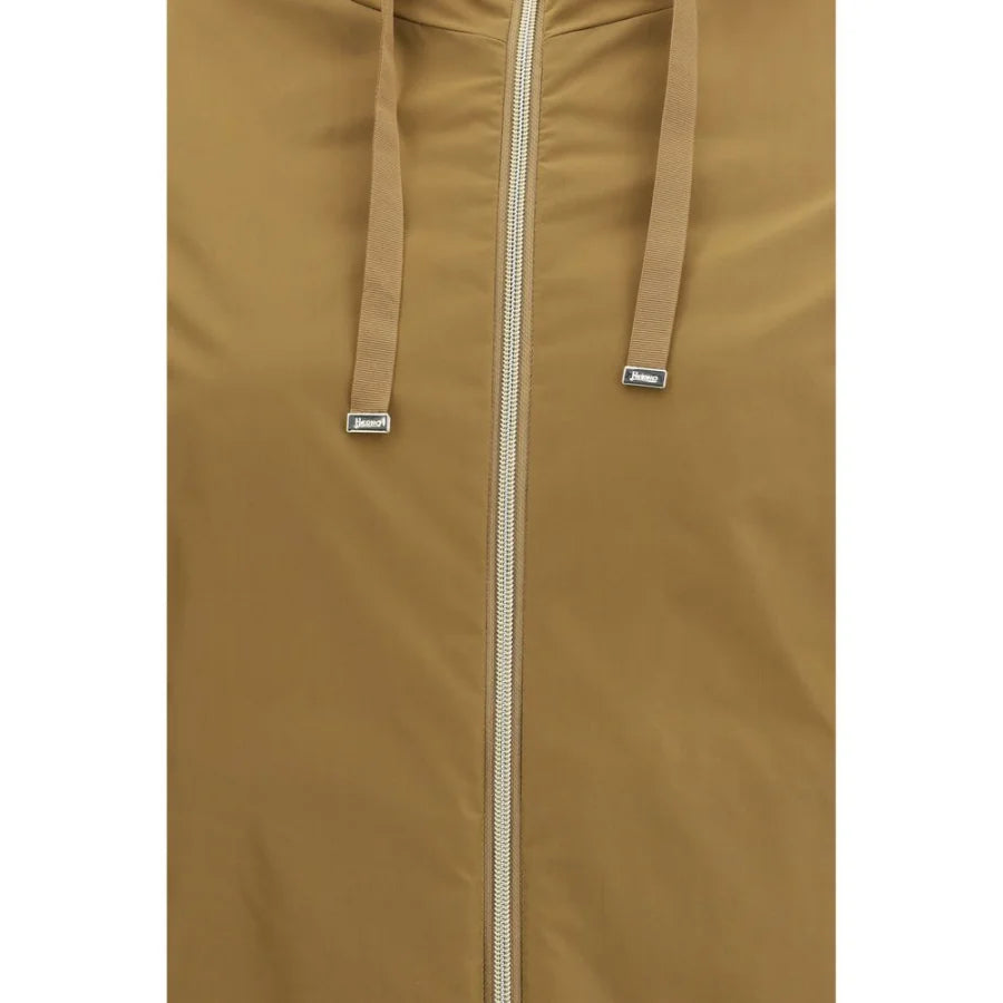 Herno Blue Polyamide Coat