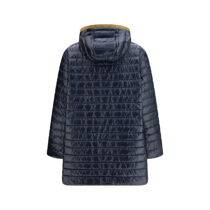 Herno Blue Polyamide Coat
