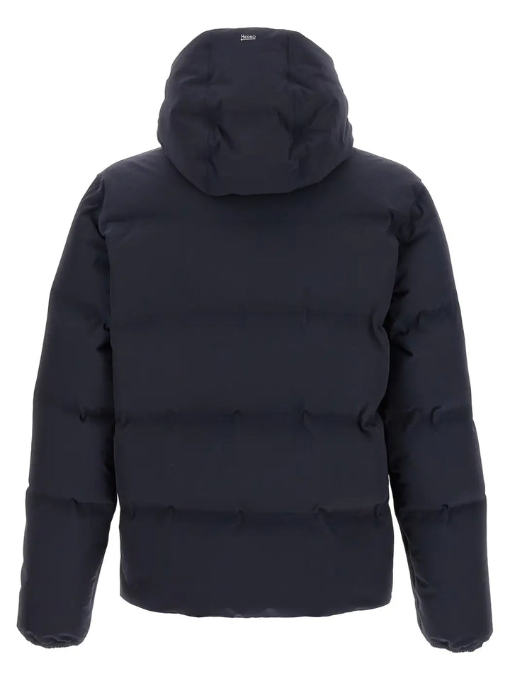 Herno Blue Polyamide Full-length Jacket