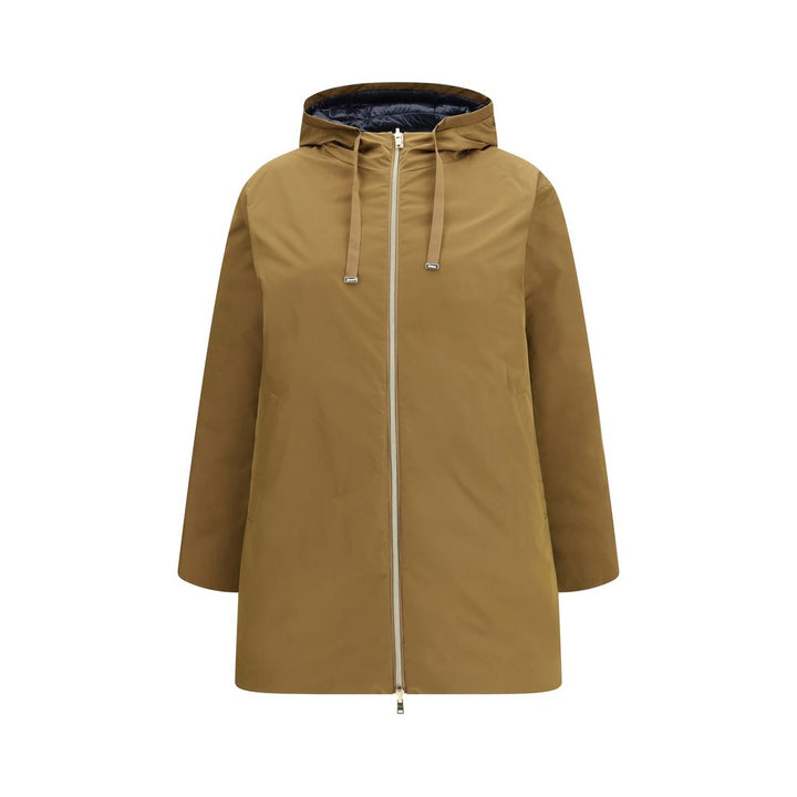 Herno Puffer Jackets - Blue Polyester Coat
