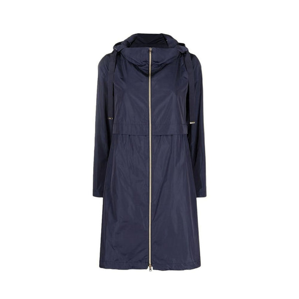 Herno Coats & Jackets - Blue Polyester Coat