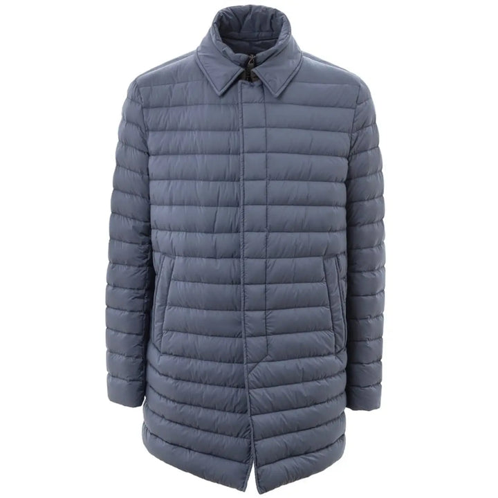 Herno Blue Polyester Coat