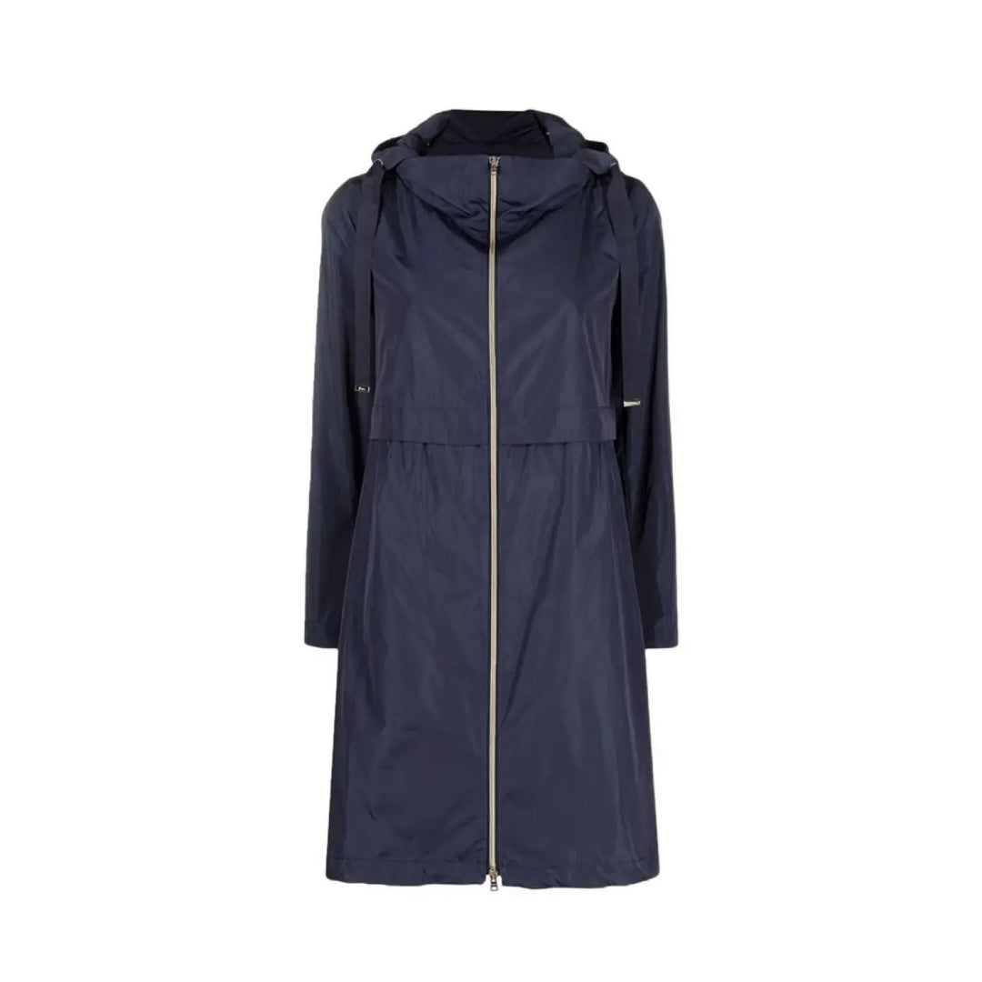 Herno Blue Polyester Coat