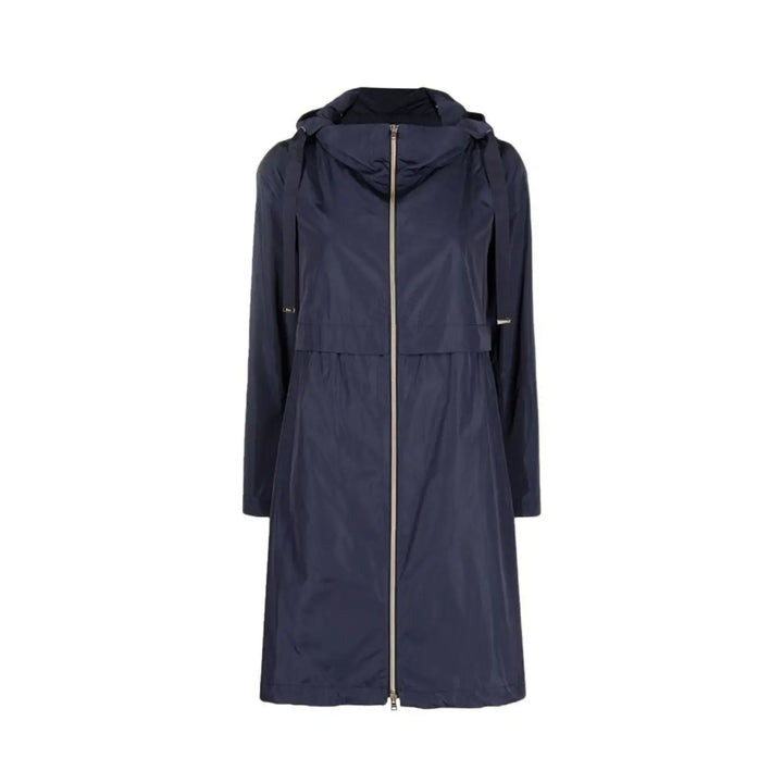 Herno Blue Polyester Coat