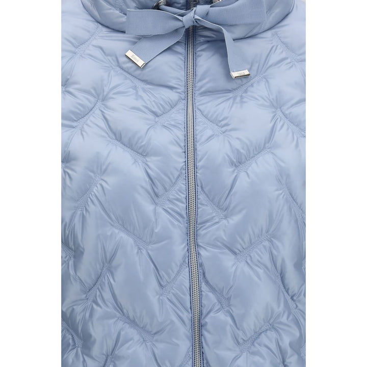 Herno Coats &amp; Jackets - Blue Polyester Full-Length Jacket