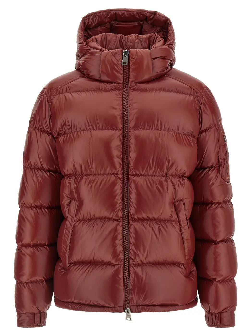 Herno Bordeaux Polyamide Full-length Jacket